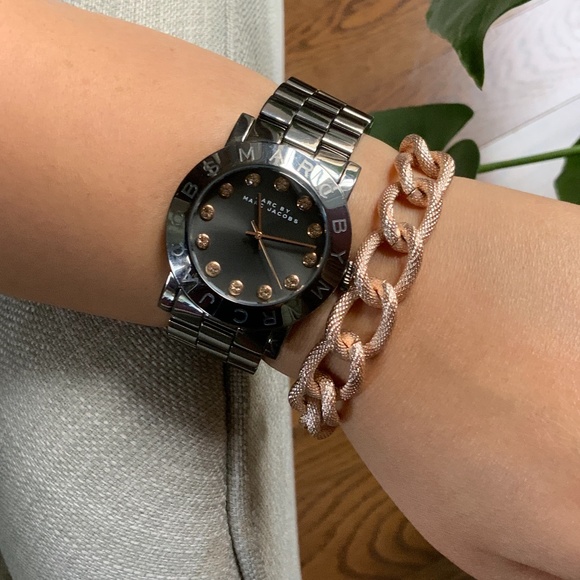 Watch - MARC by MARC JACOBS Gun Metal Grey. No box. - Picture 4 of 7